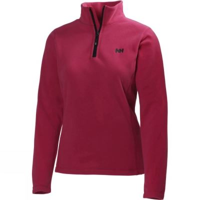 Fleece Helly Hansen Daybreaker 1/2 Zip Mujer Rojas - Chile XYA832479